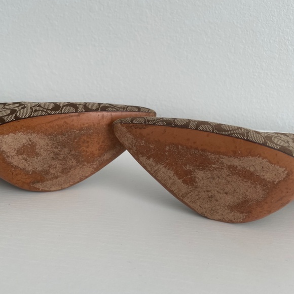 COACH Ellin Brown Signature Pointed Toe Pumps 8M/B Business Casual Workw… - Picture 4 of 6